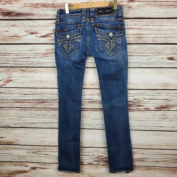 Rock Revival 26x31 Patti Bootcut Denim Jeans - Picture 6 of 12
